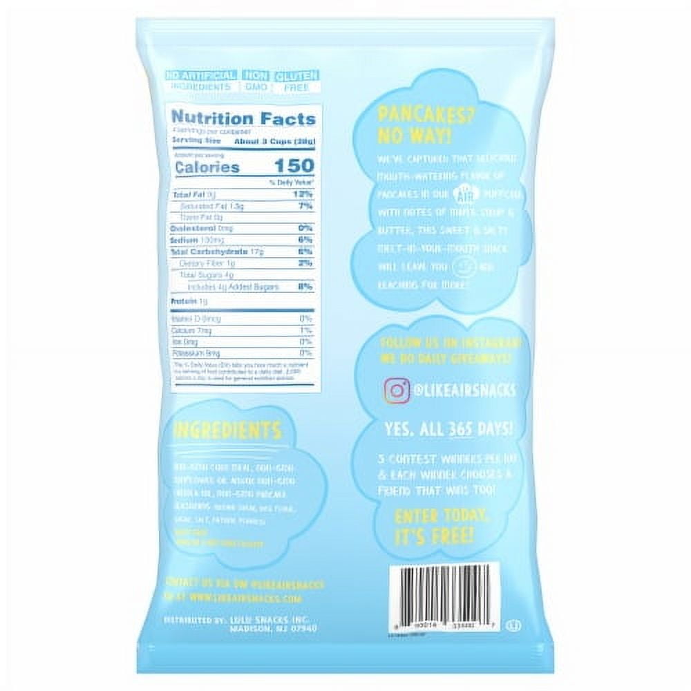 Like Air Baked Puffcorn Pancake 4 oz Pack of 3