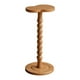 thumbnail image 1 of Mesa auxiliar de madera, mesa auxiliar pequeña, mesa de café, entrada con patas de madera, mesita de noche, bebida Color de la madera, 1 of 7