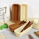 thumbnail image 1 of Cesta tejida de ratán, cesta para guardar cubiertos, soporte para palillos, cucharas, tenedores, caja de almacenamiento, contenedor, organizador de vajilla A, 1 of 6