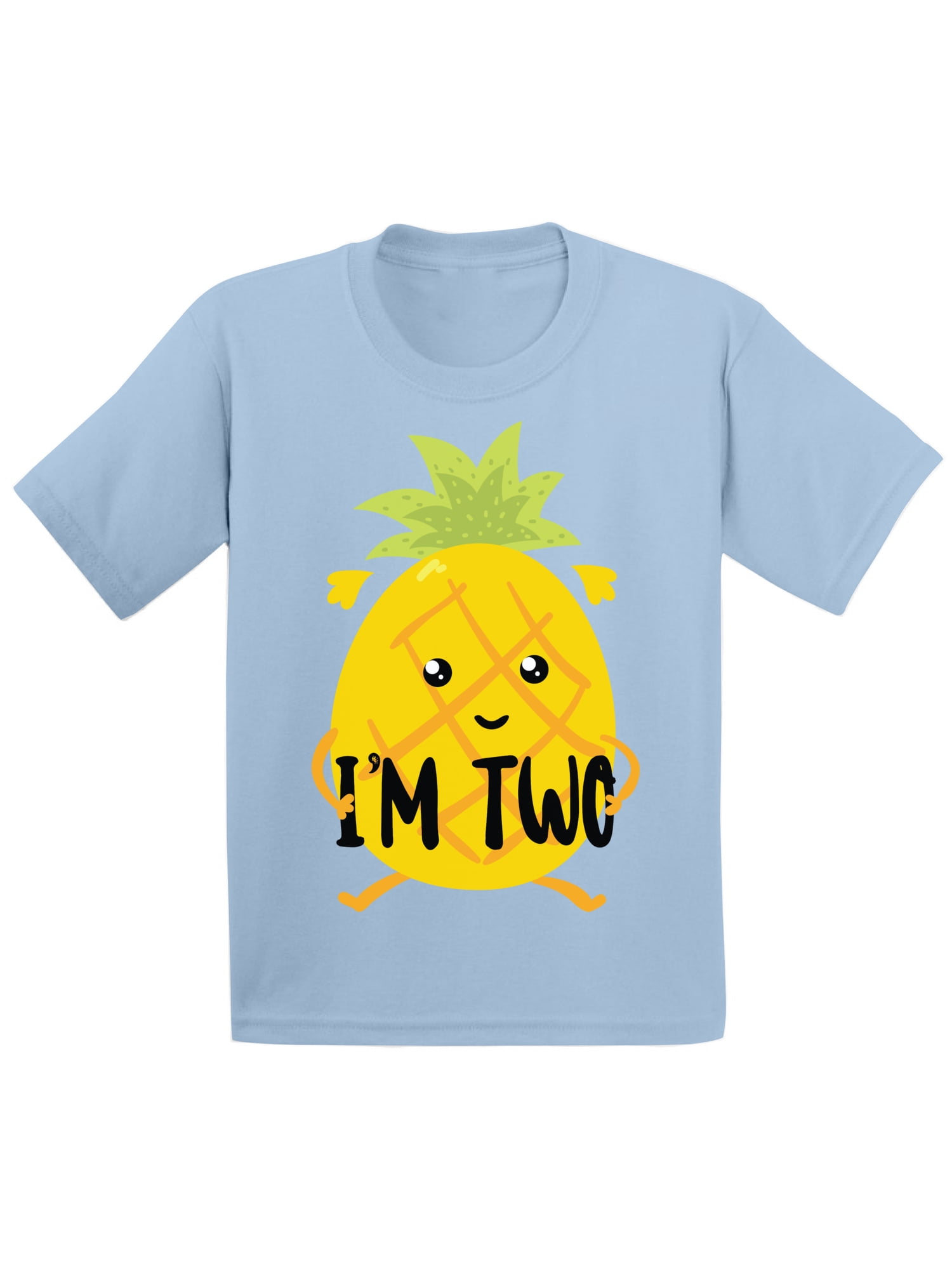 Birthday Infant Shirt Pineapple Two Infant T Shirt 2 Years Old Baby Boy