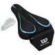 thumbnail image 1 of Cubierta de Asiento de Bicicleta Macarena Gel Suave Azul, 1 of 8