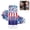 C, variant on Red White Blue Hair Glitter Stick, 4th of July American Flag Star Face and Body Glitter, Fourth of July Accessories, Waterproof Glitter Makeup for Women for Football Game(C)