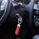 thumbnail image 5 of Llavero de cuero para coche, llavero universal, llavero de cuero para hombres y mujeres, 5 of 6