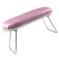 thumbnail image 3 of Reposabrazos para uñas de piel sintética, cojín para manicura, accesorios para decoración de uñas, herramienta para uso técnico en mesa de salón de uñas, color rosa, 3 of 12