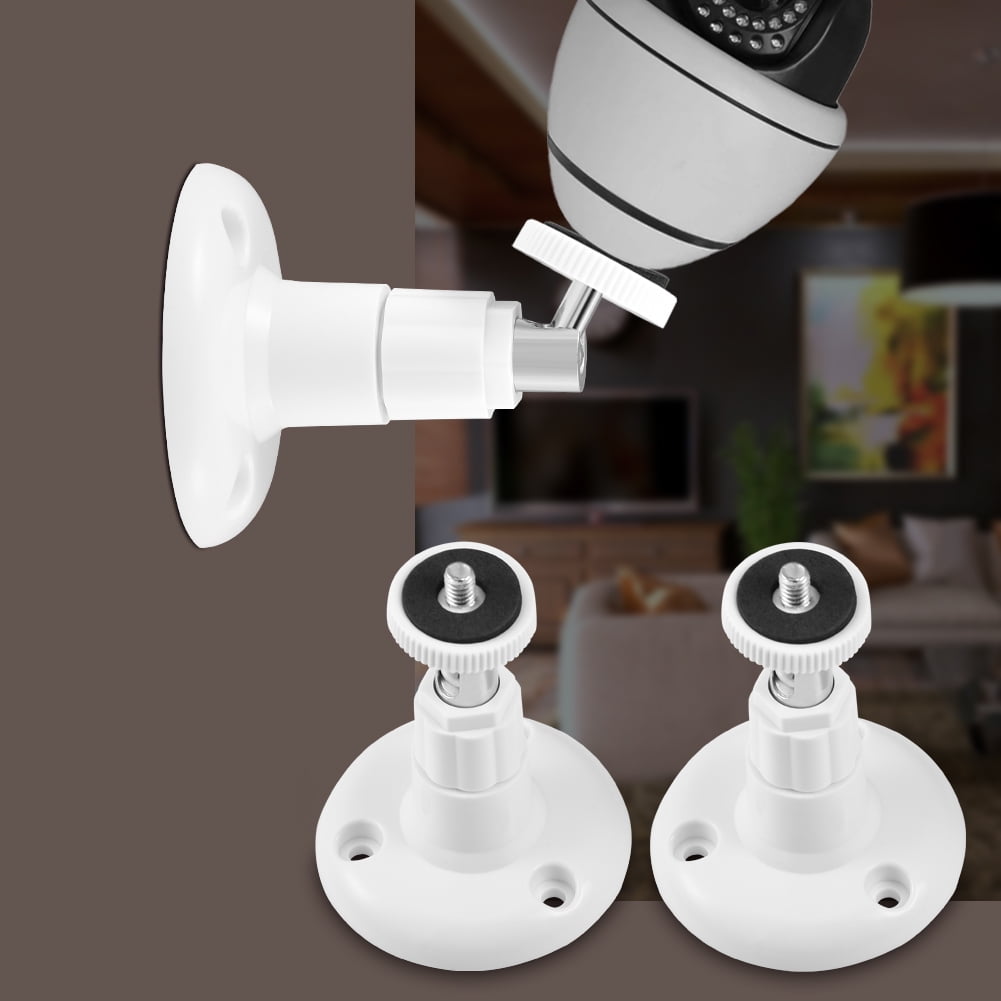 Camera Wall Mount, Security Camera Mount, 2Pcs Flexible Metal 360