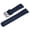 Blue, variant on Rubber Watch Strap 20mm 22mm Locking Feature Quick Release Rubber Watch Band Strap