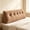 Coffee, variant on Dorm Headboard Pillow, Wedge Bolster for Bed Reading Back Support (Light Gray, 100cm/39.37inch)