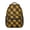 Yellow and Black, variant on Green and Black Checkered Pattern Backpack for School, Cute School Bag with Adjustable Shoulder Straps and Padded Back, 15.3"x11"x6.7"