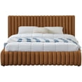 thumbnail image 3 of Meridian Furniture Nico Saddle Velvet Full Bed, 3 of 10