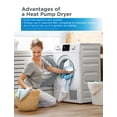 thumbnail image 3 of Secadora sin Ventilación BLACK+DECKER con Bomba de Calor 4,4 Cu. Ft., 3 of 7