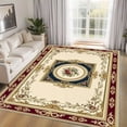 thumbnail image 4 of 5.3'x7.5' carpet runners non slip non slip carpet pad abstract area rug bohemian area rug rug for kitchen sink area, 4 of 10