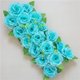 thumbnail image 1 of Kit de arco de flores para boda con cortinas, guirnalda de rosas artificiales de lujo para ceremonia de boda, cenador, telón de fondo de recepción, decoración floral de rosas, 1 of 6