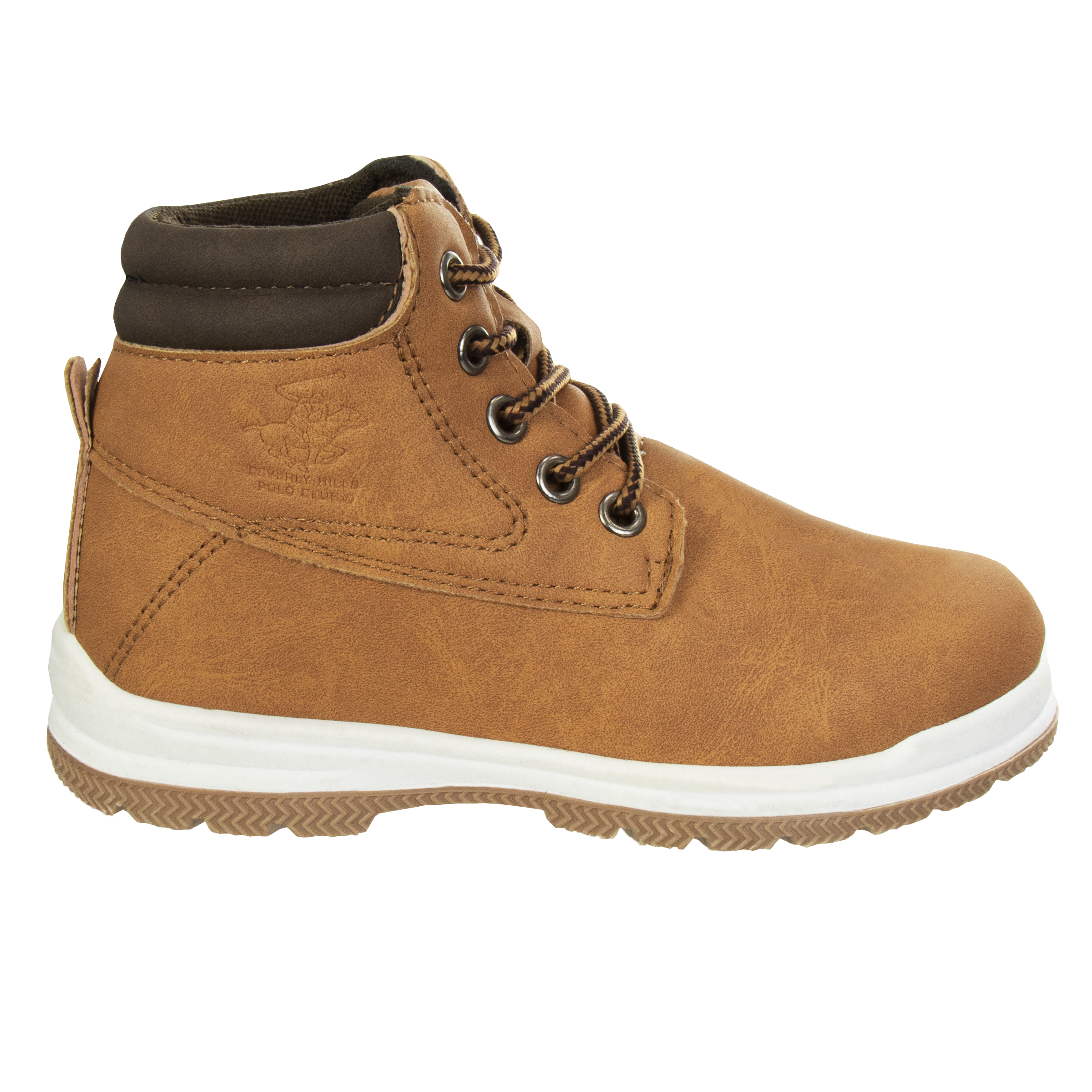 Beverly Hills Polo Club Boys' High Top Lace-up Casual Fashion Boots (Toddler/Little Kids)