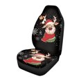 thumbnail image 1 of SGACAI 1 funda navideña para asiento de coche, decoración para coche, nueva, 1 of 7