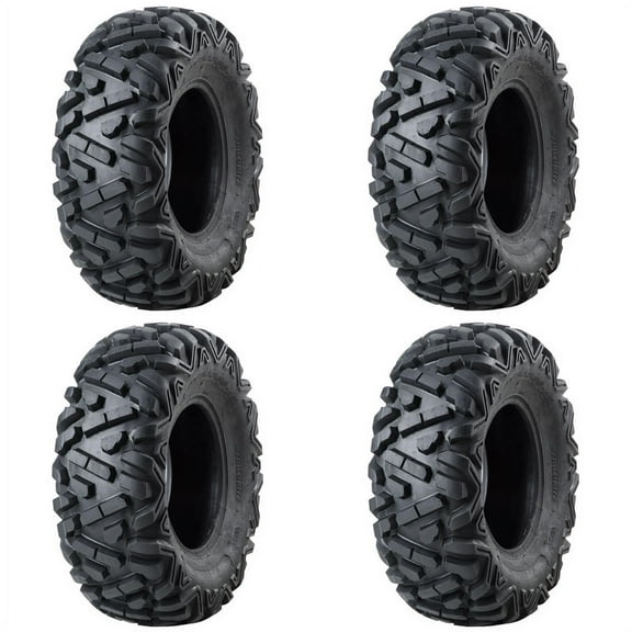 (4 Pack) Tusk Trilobite Tire 25x8-12 for Polaris Ranger 700 Hd 2009