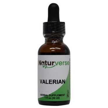 Naturverse Valerian Root Liquid Extract, Herbal Supplements, 1 Oz