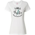 thumbnail image 3 of Inktastic Trigeminal Neuralgia Awareness I am a Fighter Women's T-Shirt, 3 of 5