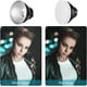 thumbnail image 4 of Difusor suave reflector estándar de 18 cm con rejilla de panal de 20/40/60 grados para proyector de montaje fotográfico con luz estroboscópica de flash de estudio, 4 of 5