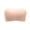 Beige, variant on Womens Strapless Bandeau Fashion Comfy Solid Color Seamless Bra Elastic Band Wireless Bra for Daily Wear