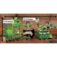 thumbnail image 5 of Fun Express Leprechaun Express Tabletop Train, 5.75 in, St. Patrick's Day, Resin Decorative Figurine Set of 3, 5 of 6
