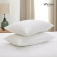 thumbnail image 3 of Westin Hotel Pillow - Down Alternative - Firm - Breathable Memory Foam for Side and Back Sleepers - 1 Pillow - King, 3 of 3