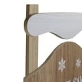 thumbnail image 4 of Northlight 24” Let It Snow Wooden Sled Snowman and Snowflakes Wall Sign, 4 of 4