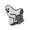 A004- Clear (D), variant on Ghost Rug Colorful Ghost Shaped Mat 32 X 20 Inch Non Slip Plush Floor Mat for Halloween Entryway Indoor Home Accent Decor