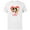 White, variant on Disney Mickey Mouse Pride Rainbow Love Heart Doodles - Short Sleeve Cotton T-Shirt for Adults - Customized-Black