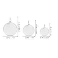 thumbnail image 2 of OULII 9Pcs Sturdy Manganese Steel Targets for Archery and Indoor Training, 2 of 8