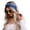 Light Blue, variant on Boho Paisley Elastic Knot Headband Bow Wide Stretch Turban Hair Wrap For Womens Daily Fashion Styling