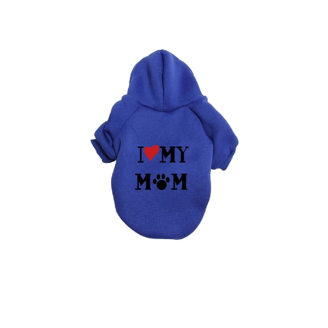 Suministros para Mascotas para Perros,2xl Ropa para Mascotas Tela de Lana Mamá Suéter 20.47In Busto,Ropa de Peluche Primavera Otoño Invierno Poliéster,Suéteres para Perros