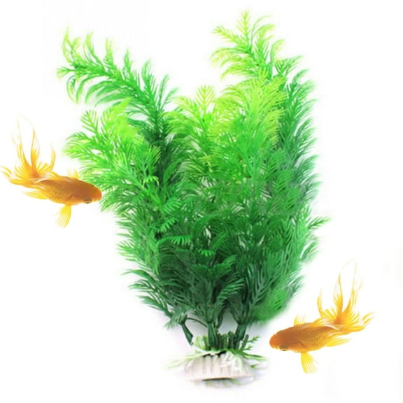 Yiokii Artificial Grass Aquarium Ornament Water Plant Plastic Tank Large For Fish A8