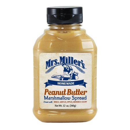 Mrs. Miller s Peanut Butter Marshmallow Spread 12 oz. (3 Bottles)