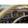 thumbnail image 2 of Vintage Photo Archive 14x11 Black Modern Framed Museum Art Print Titled - Classic Wooden Dashboard, 2 of 4