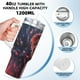 thumbnail image 4 of Vaso de 40 oz con asa y tapa con pajita de Stranger Things, taza aislada, botella de agua de acero inoxidable, taza de viaje, portavasos, regalo, 4 of 8