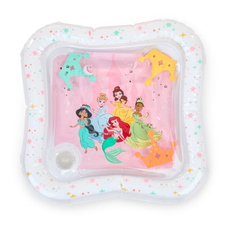 Bright Starts Disney Princess Water Mat, Baby Play Mat, Newborn