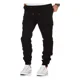 thumbnail image 1 of Hombre Pantalón Jogger Bolsas Cargo Casual Cómodo Gabardina, 1 of 6
