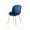 Blue Velvet & Gold, variant on ACME Chuchip Velvet Upholstered Side Chair in Blue and Gold