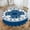 Blue Snowflake Reindeer Pine Tree, variant on Taierverra Christmas Table Covers for 6 Foot Tables Reusable Tablecloths Xmas Cookie Snowflake Table Cloths for Round Tables Cute Spill-proof Gingerbread House Round Table Cover Fitted