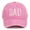 Pink, variant on Weikingp Fishing Baseball Hat Baseball Cap Women Sports Hats For Men Plain Baseball Caps Womens Visors For Summer Black One Size