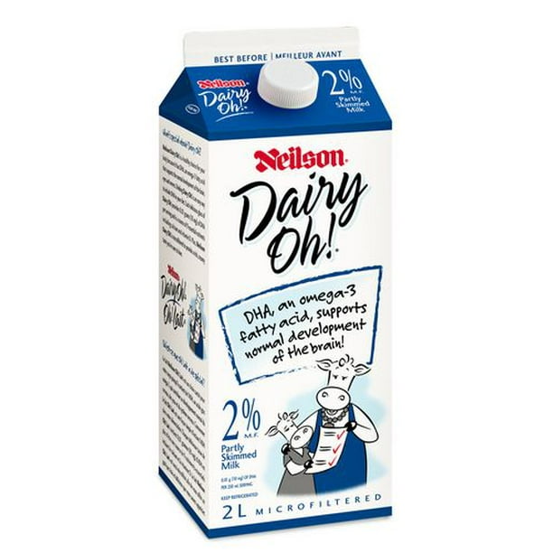 Brique de lait 2 % M.G. Dairy Oh! de Neilson