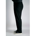 thumbnail image 3 of Haggar Men's Big & Tall Cool 18® Pro Solid Pleat Pant Classic Fit HC90248, 3 of 10