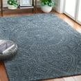 thumbnail image 2 of SAFAVIEH Marquee Madelyn Medallion Area Rug, Dark Grey, 5' x 8', 2 of 9