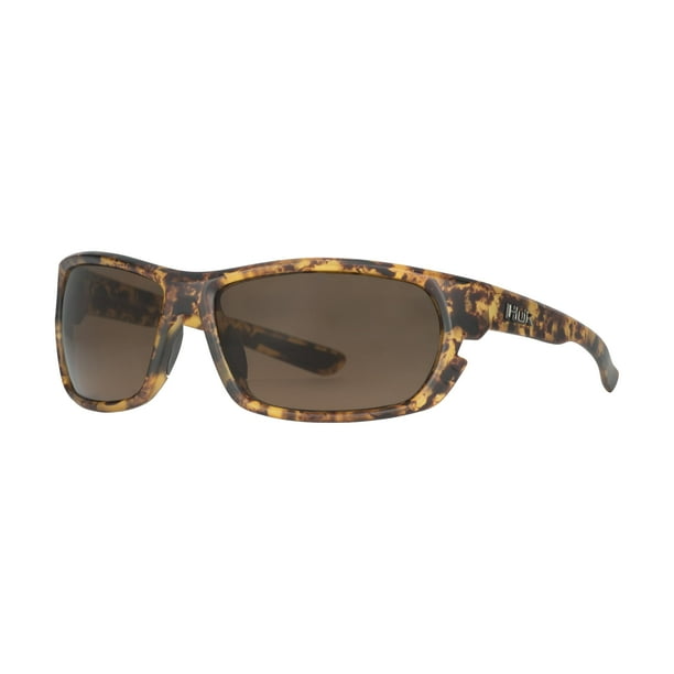 Gafas de Sol HUK Challenge con Lente Polarizada Marrón/Concha para Pesca