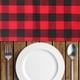 thumbnail image 5 of Manteles Individuales A Cuadros Rojos Y Negros Lavables A Máquina Manteles Individuales Para Mesa De Cocina Comedor, 5 of 6