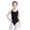 Black, variant on Toddler Kids Girls Classic Cotton Camisole Ballet Dance Gymnastic Leotard with Lining