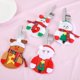 thumbnail image 2 of Advancent 1/6 Uds cuchara de Navidad tenedor bolsa Navidad Año Nuevo decoración único exquisito soporte para cubiertos organizador vajilla Kits de decoración para fiestas 1 7x10x13cm Advancent JJ16291-01, 2 of 6