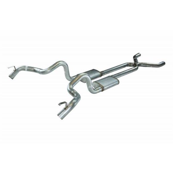 Pypes Performance Exhaust PYPSGF13R Traverse Arrière avec Système X pour 1970 - 1981 F - Corps