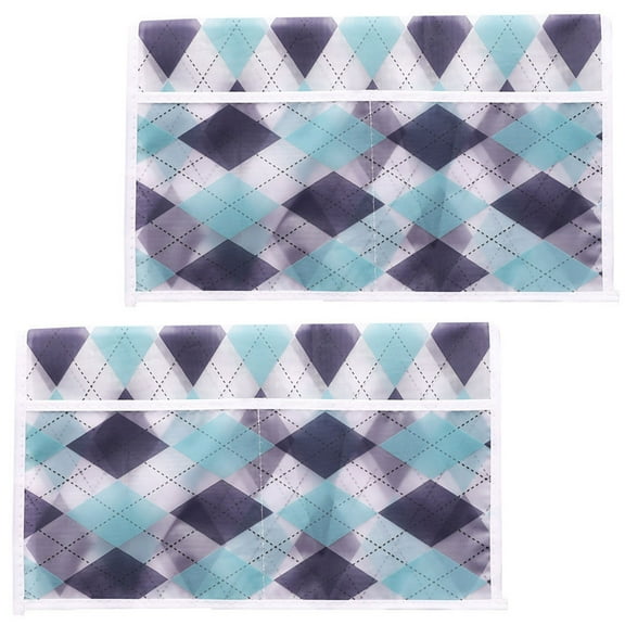 Tineasur 2Pack Multi-colored Oven Cover Dustproof EVA Cover for Households