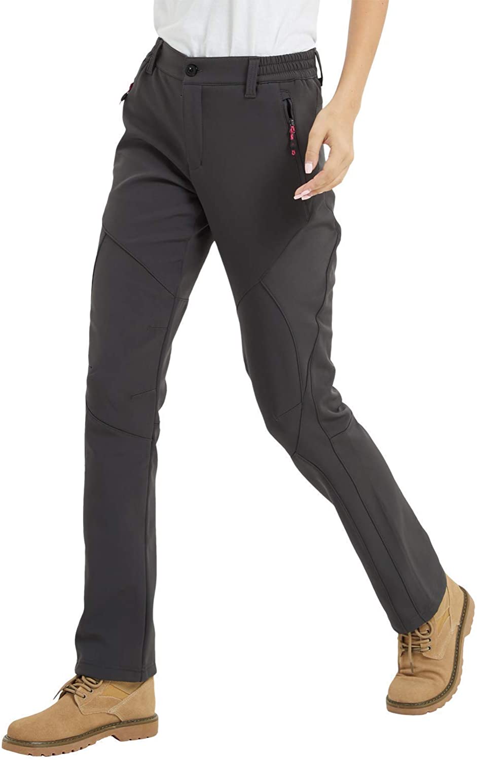 fleece lined softshell pants